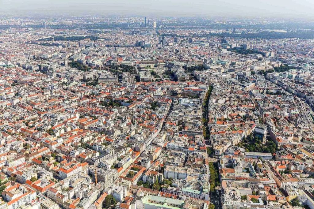 Wien von oben – Vienna from above