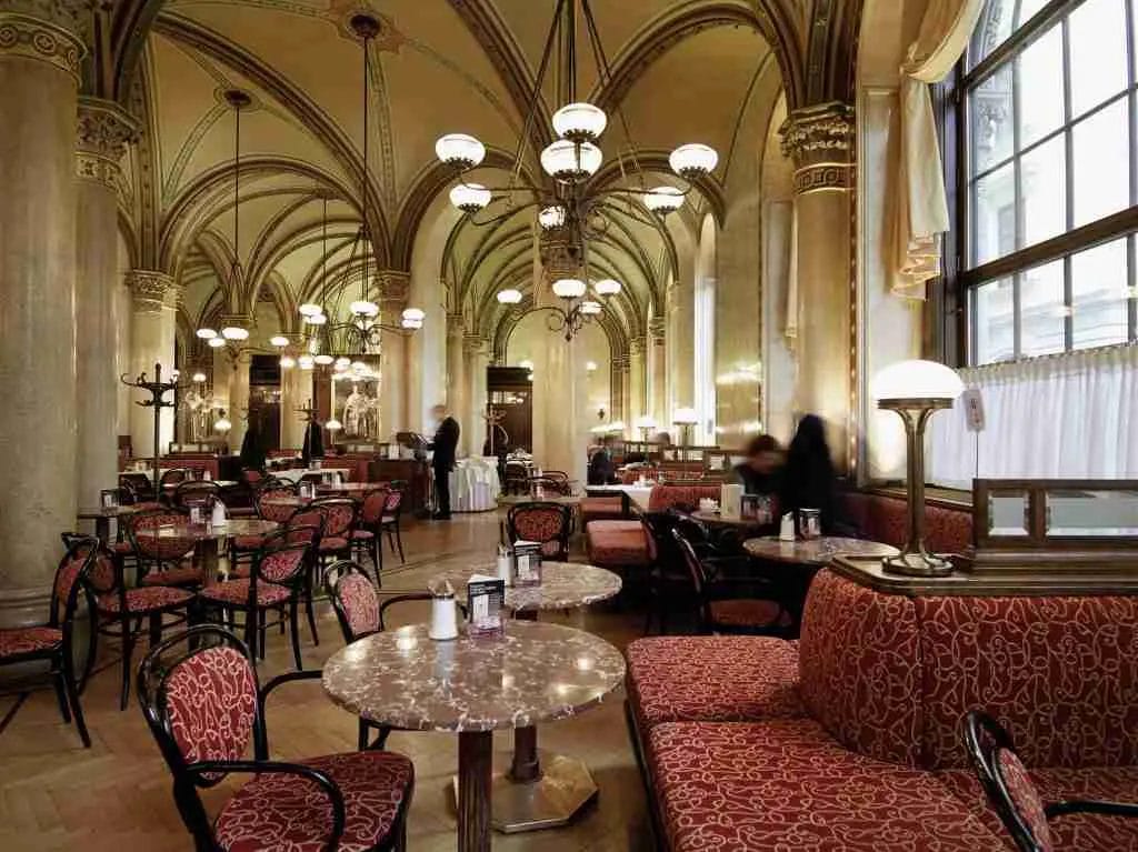 Café Central, a typical 'Stammcafé' in Vienna